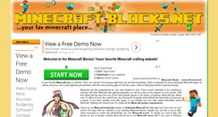 Desktop Screenshot of minecraft-blocks.net